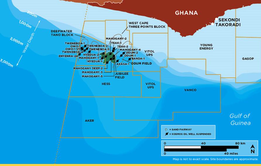 Anadarko Discovers Gas Offshore Ghana